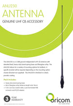 Load image into Gallery viewer, 6.5dBi UHF CB Antenna