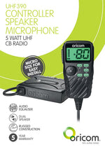 Load image into Gallery viewer, UHF390 5 Watt CB Radio with Controller Speaker Microphone