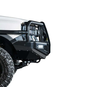 TJM outback bull bar black steel