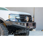 Load image into Gallery viewer, TJM venturer bull bar black steel
