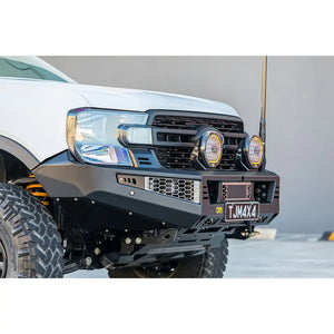 TJM venturer bull bar black steel
