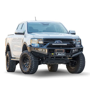 TJM venturer bull bar black steel
