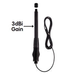 Load image into Gallery viewer, 2-in-1 All-Terrain UHF CB Antenna for low/high gain (3dbi/6.5dbi)
