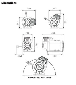 TJM Pro Series Single Air Compressor
